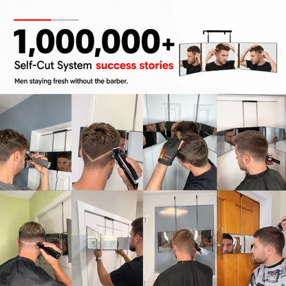 Self-Cut System 3.0 LED Mirror – Classic Haircuts