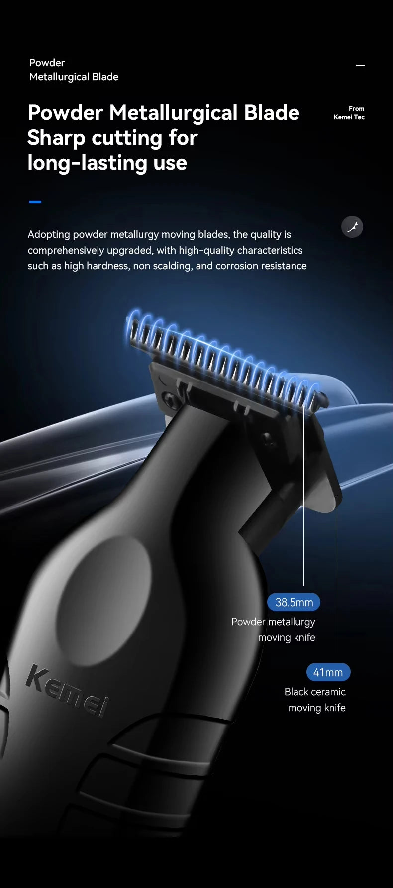 Original Hair Clipper, Rechargeable Electric Hair Trimmer & Professional Shaver For Men